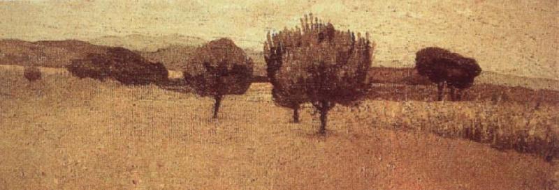 Giuseppe Abbati Landscape at Castiglioncello